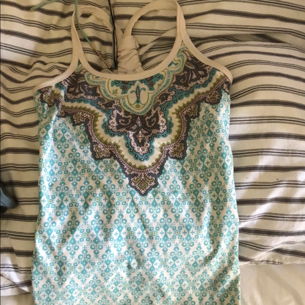Psychedelic Athletica exercise tank
